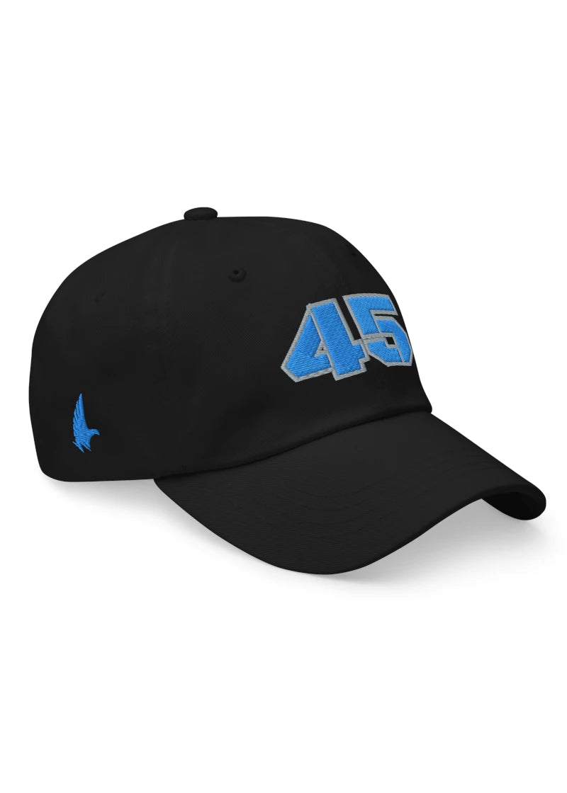 Loyalty Vibes 45 Dad Hat Black Grey Baby Blue OS