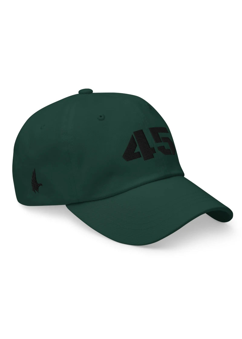 Loyalty Vibes 45 Dad Hat Forest Green Black OS