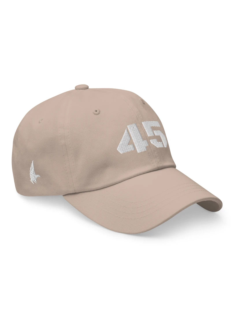 Loyalty Vibes 45 Dad Hat Sandstone White OS
