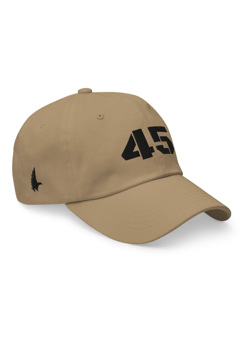Loyalty Vibes 45 Dad Hat Tan Black OS