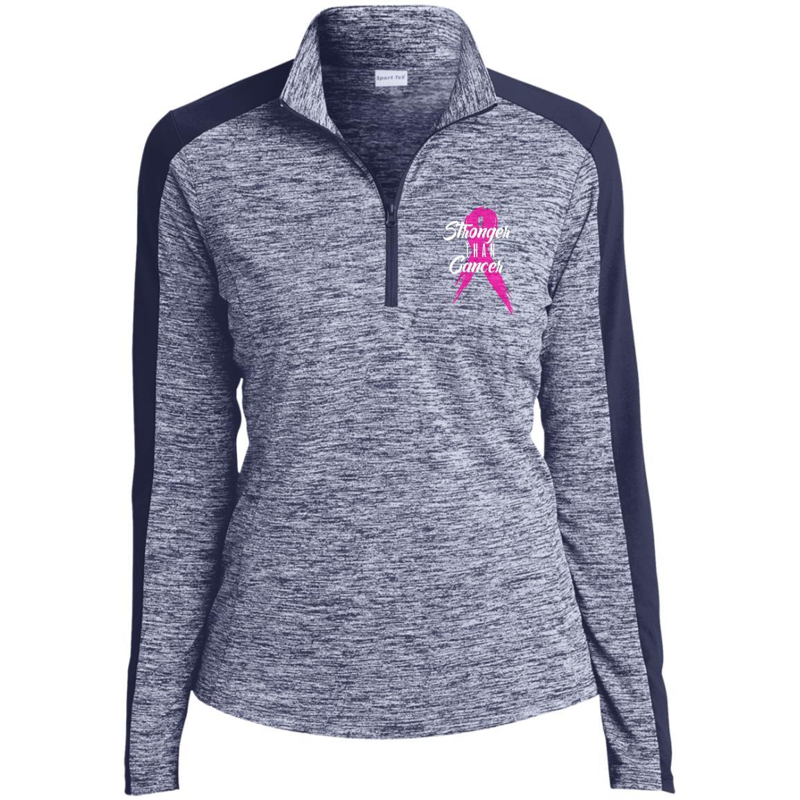 Stronger Than Cancer Pullover Navy Blue - Loyalty Vibes