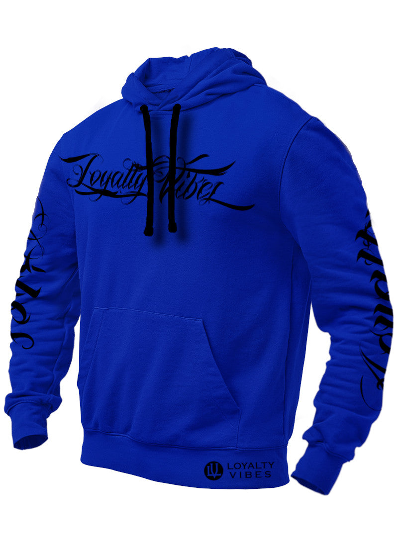 Collective Hoodie Blue Black - Loyalty Vibes