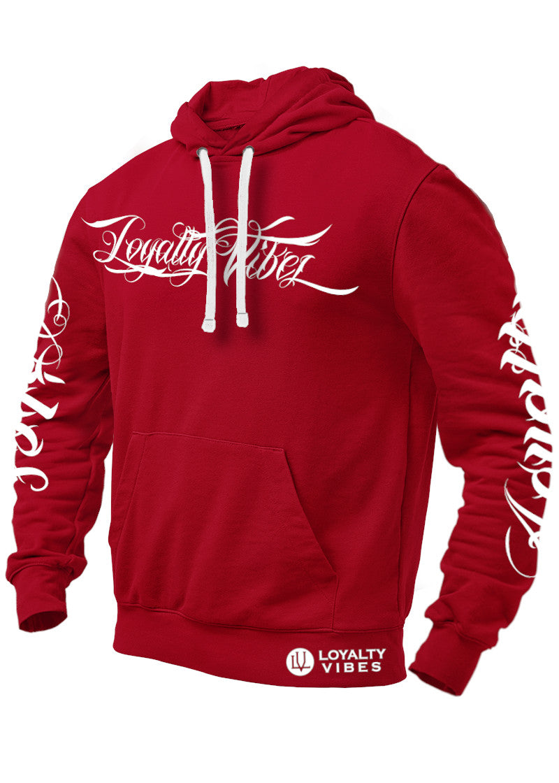 Collective Hoodie Maroon - Loyalty Vibes