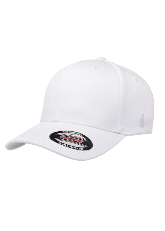 Loyalty Vibes Custom White Fitted Hat Loyalty Vibes