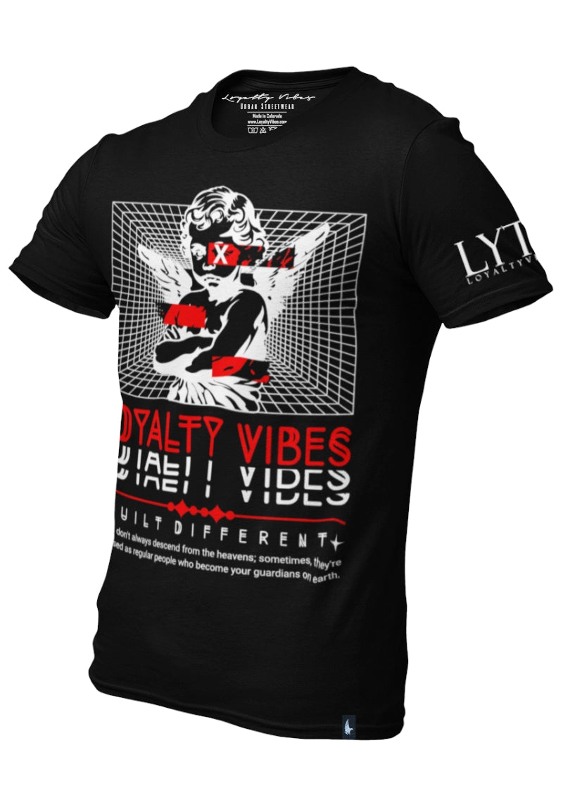 Loyalty Vibes Dark Angel Streetwear T-Shirt Black Loyalty Vibes