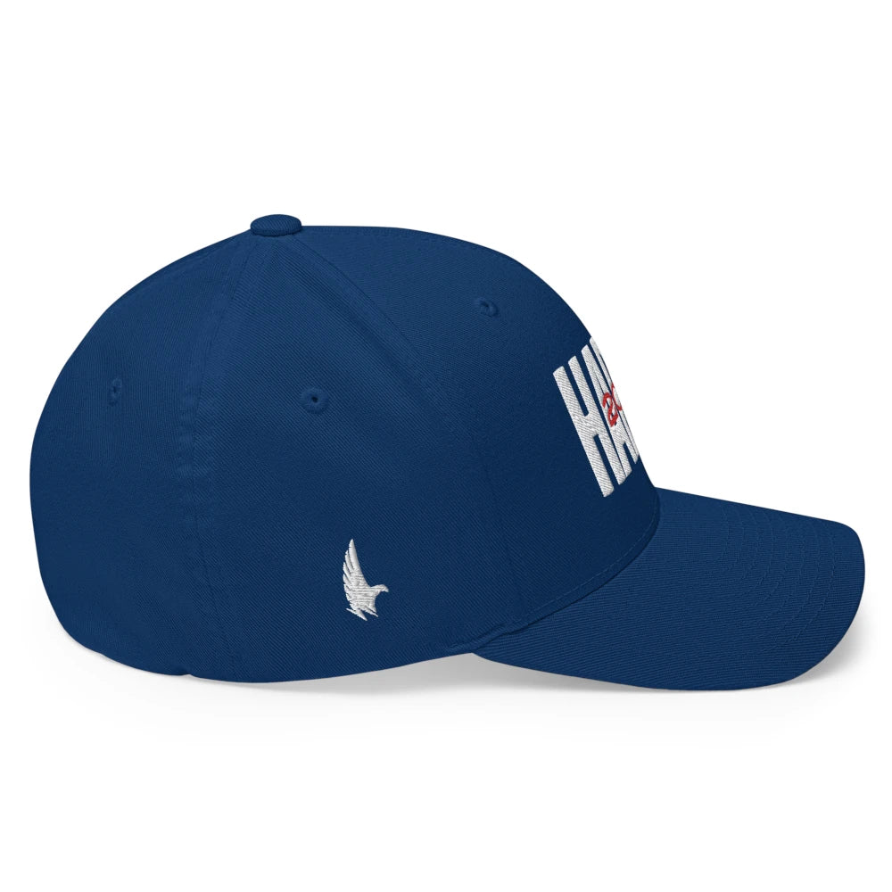 Loyalty Vibes Harris 2024 Fitted Hat Loyalty Vibes