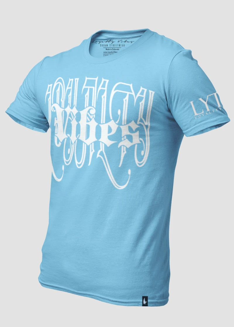 Loyalty Vibes Impulse T-Shirt Baby Blue Men's Loyalty Vibes