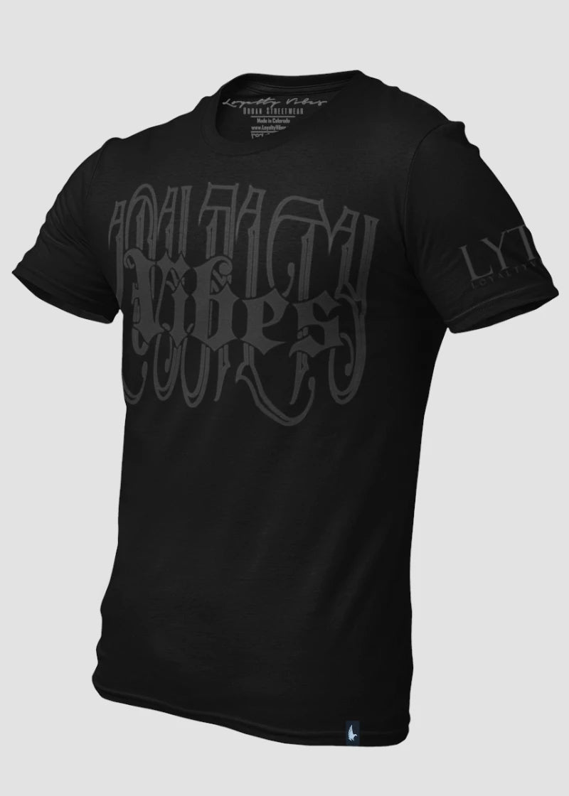 Loyalty Vibes Impulse T-Shirt Blackout Men's Loyalty Vibes