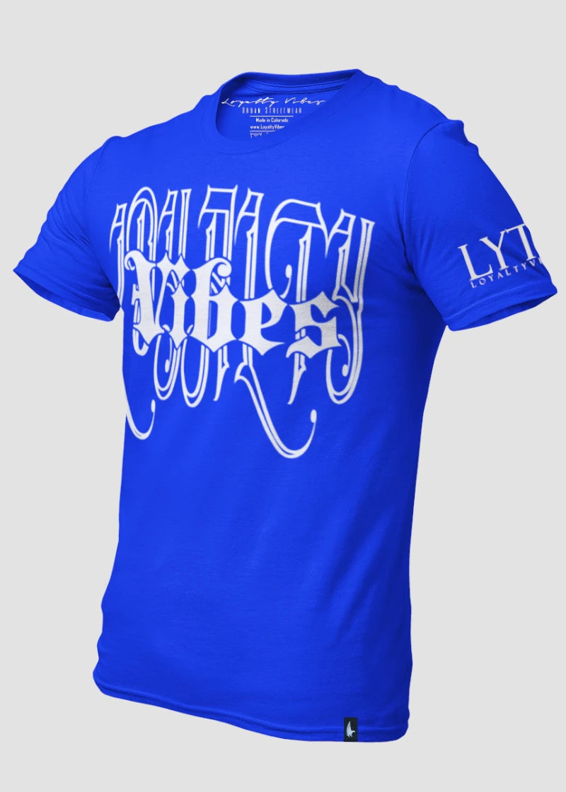 Loyalty Vibes Impulse T-Shirt Blue Men's Loyalty Vibes
