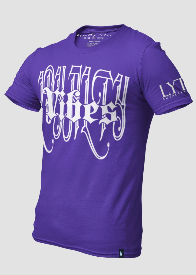 Loyalty Vibes Impulse T-Shirt Purple Men's Loyalty Vibes