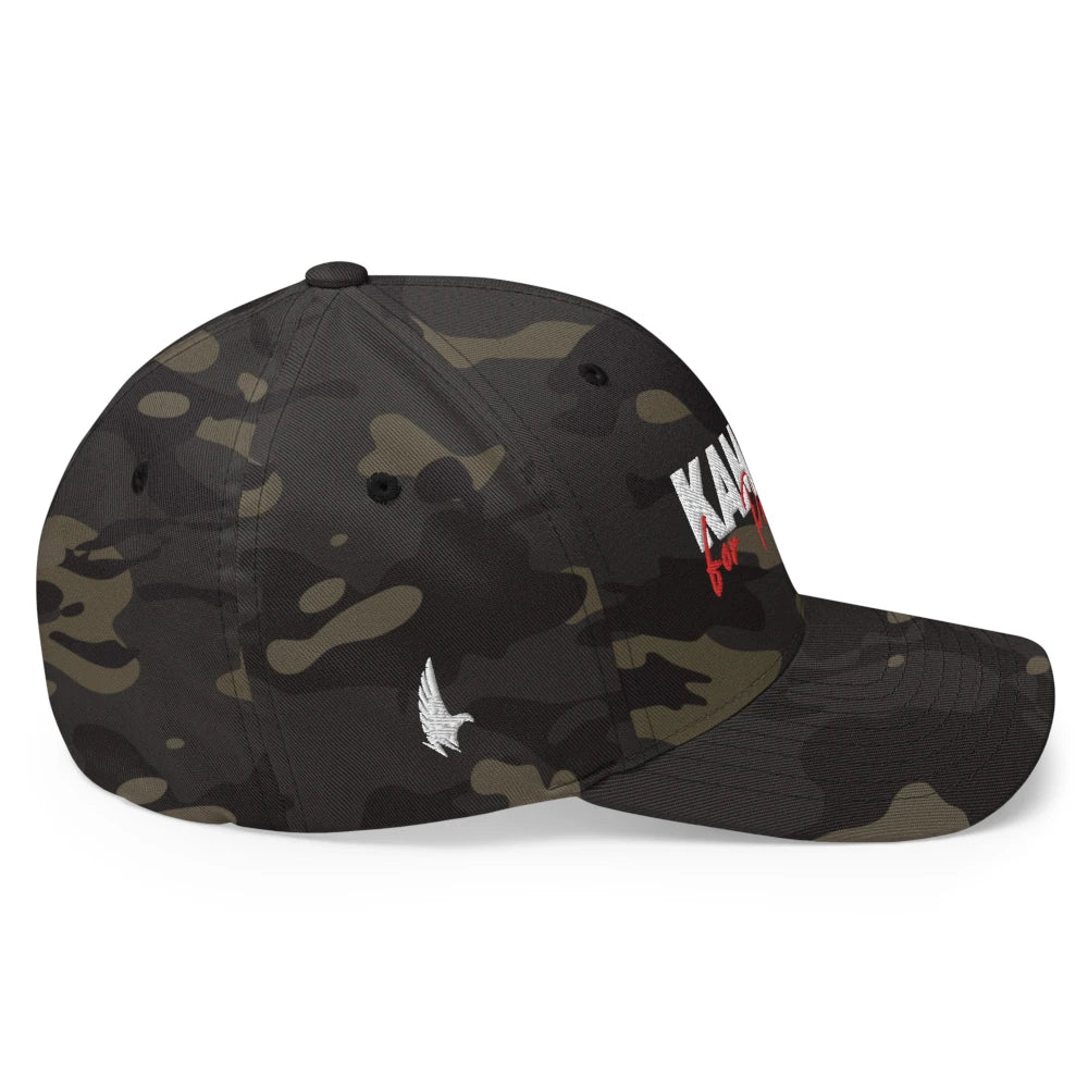 Loyalty Vibes Loyalty Vibes Kamala For President Fitted Hat