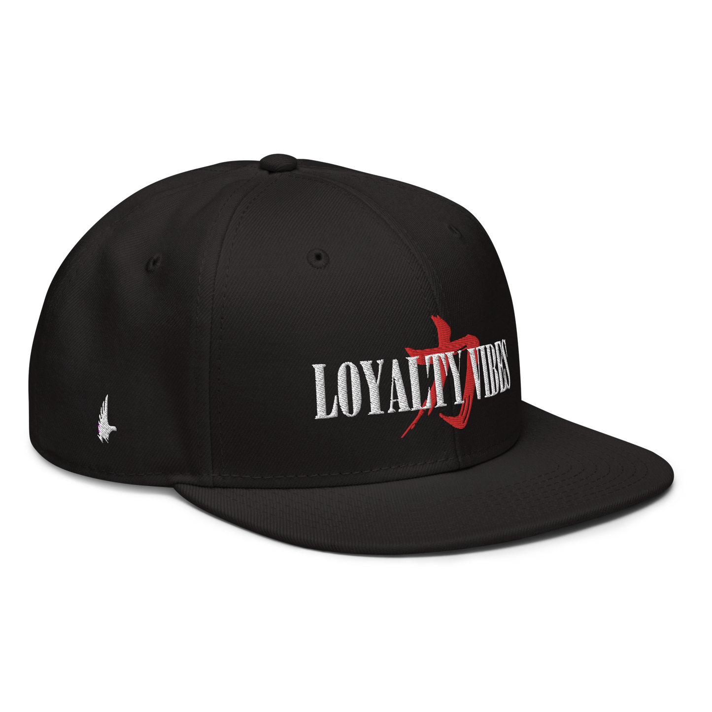 Loyalty And Strength Snapback Hat Black OS Loyalty Vibes