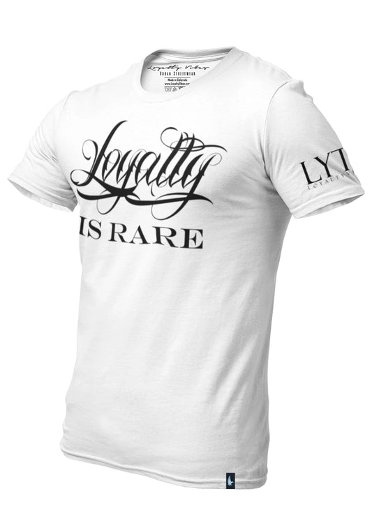 Loyalty Is Rare T-Shirt White Loyalty Vibes