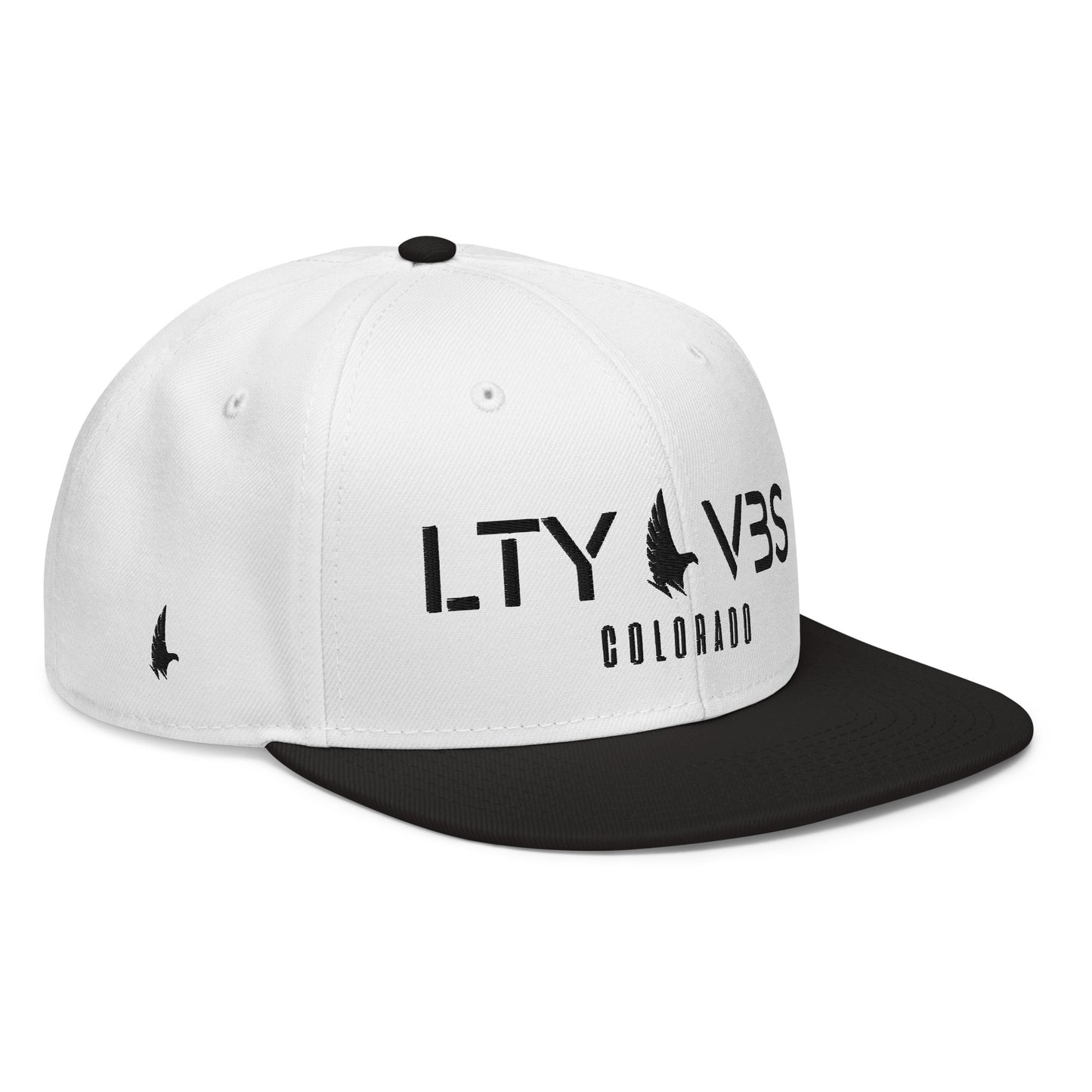 Loyalty Vibes Colorado Unit Snapback Hat White Black Black OS Loyalty Vibes