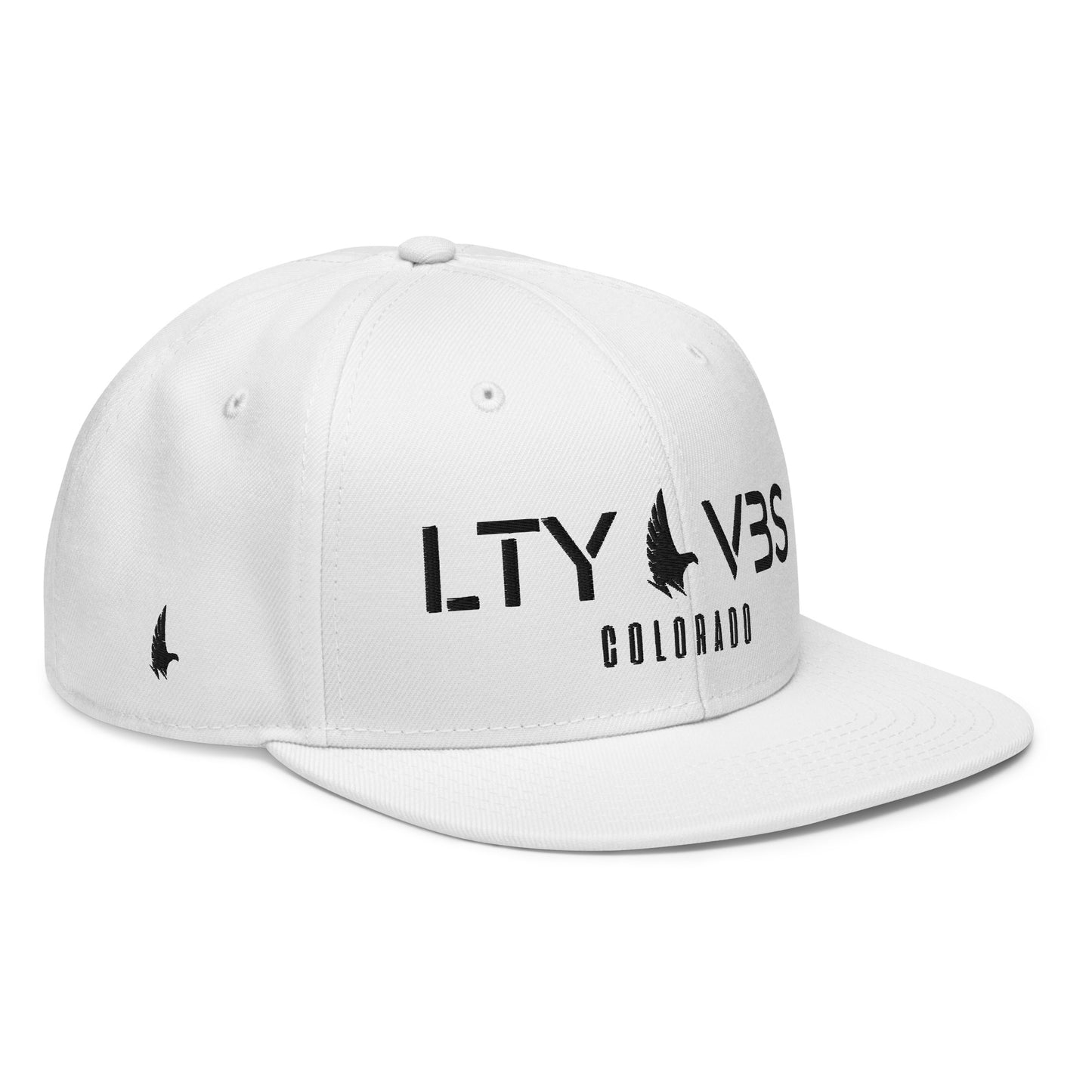 Loyalty Vibes Colorado Unit Snapback Hat White Black OS Loyalty Vibes