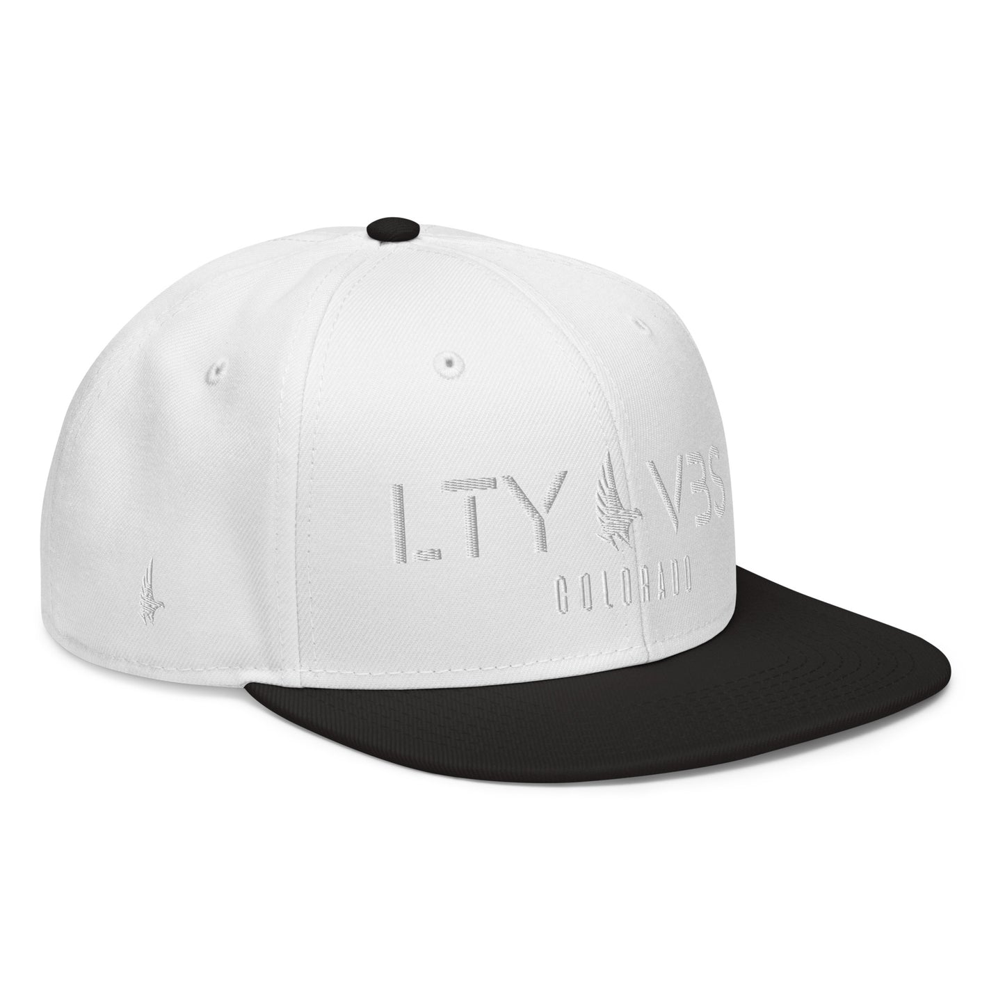 Loyalty Vibes Colorado Unit Snapback Hat White White Black OS Loyalty Vibes