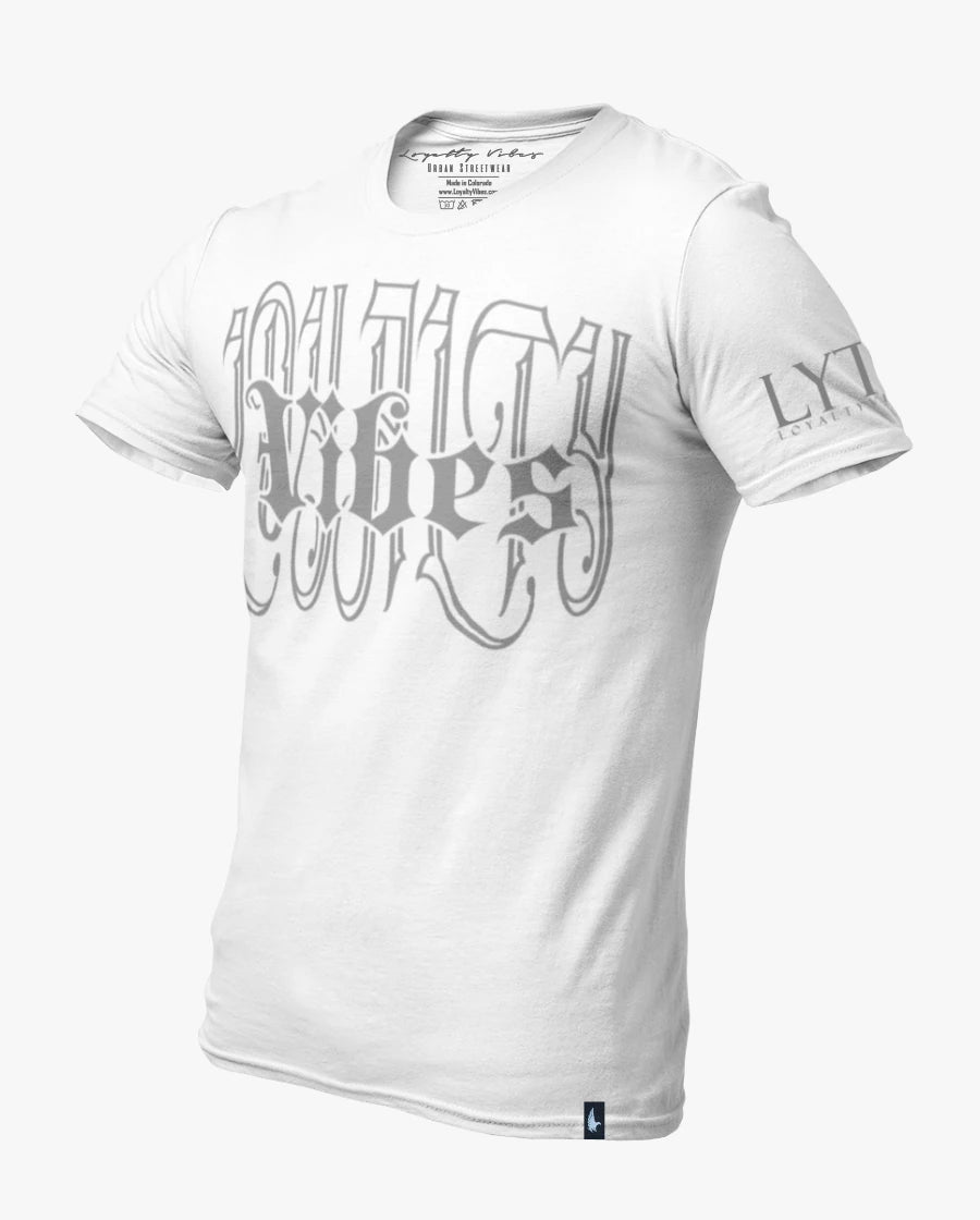 Loyalty Vibes Impulse Tee White / Gray