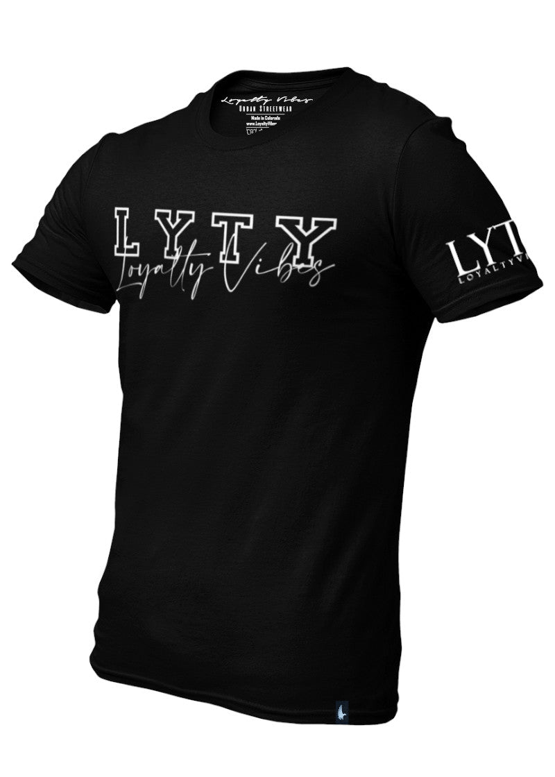 Loyalty Vibes Loyalty Vibes LYTY Logo Graphic Tee Black