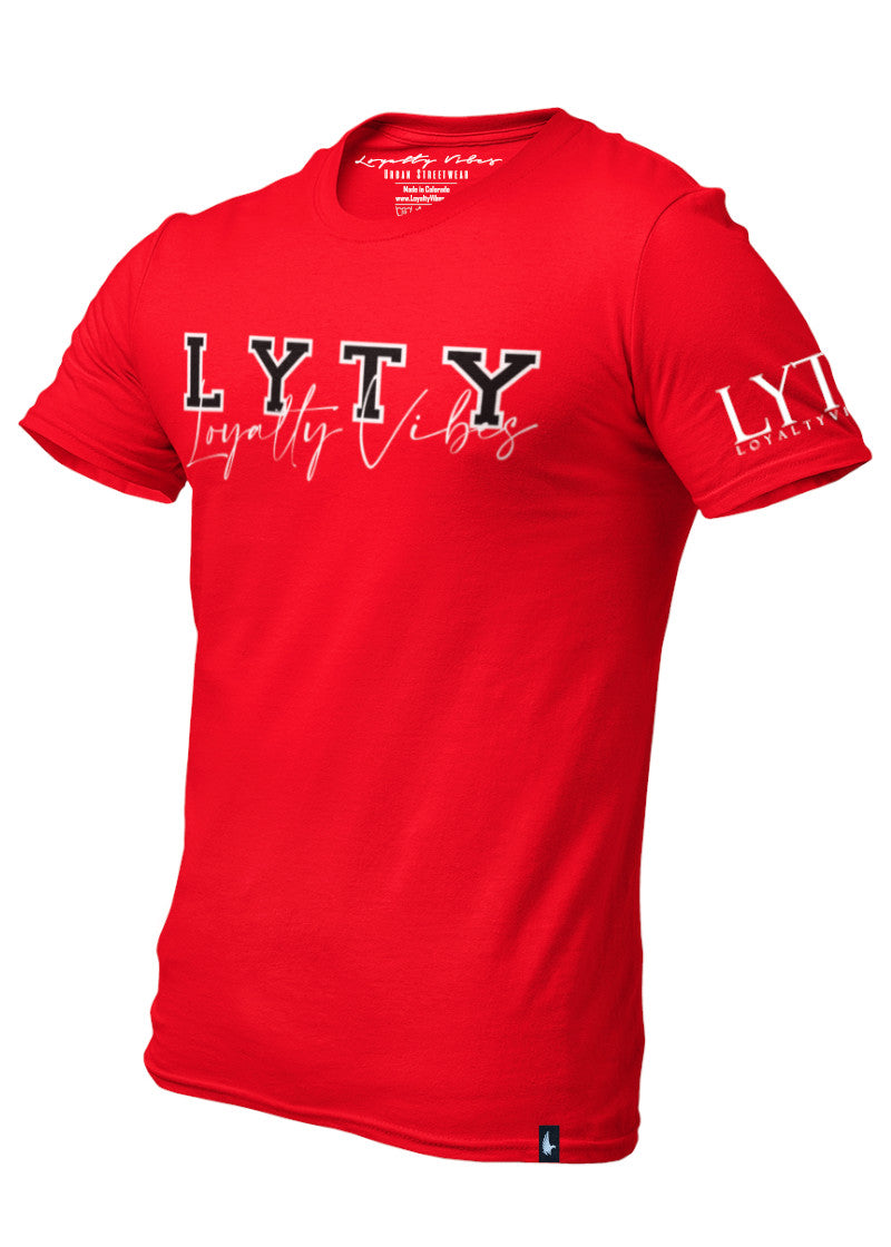 Loyalty Vibes Loyalty Vibes LYTY Logo Graphic Tee Red
