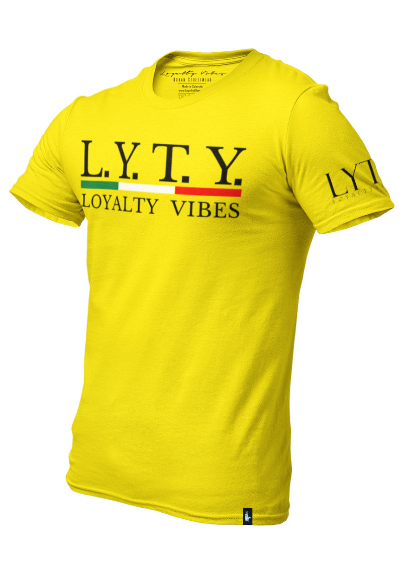 Loyalty Vibes Mexico Graphic T-Shirt Tiger Yellow Loyalty Vibes