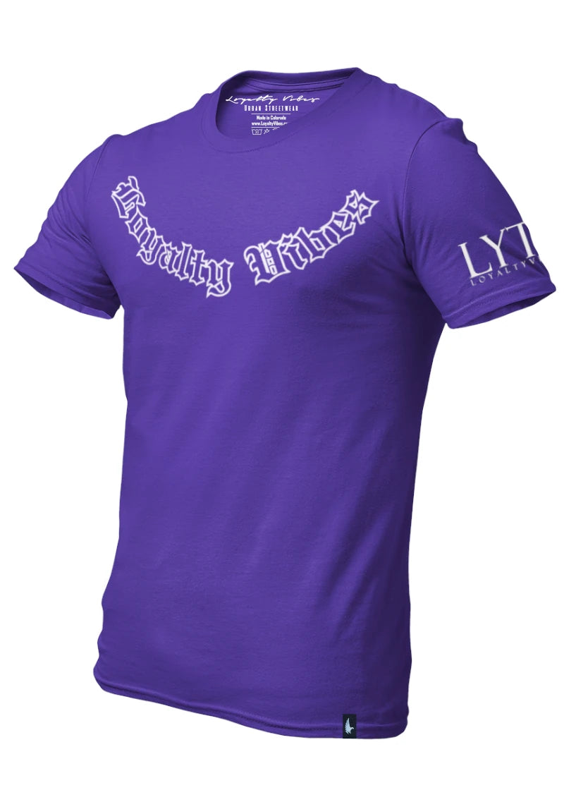 Loyalty Vibes OG Streetwear T-Shirt Purple Men's Loyalty Vibes