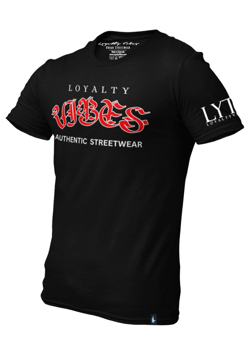 Loyalty Vibes Ripper Streetwear T-Shirt Black Loyalty Vibes