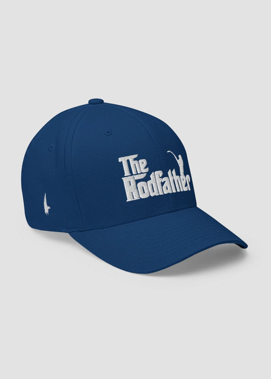 Loyalty Vibes Rodfather Fitted Hat Blue Loyalty Vibes