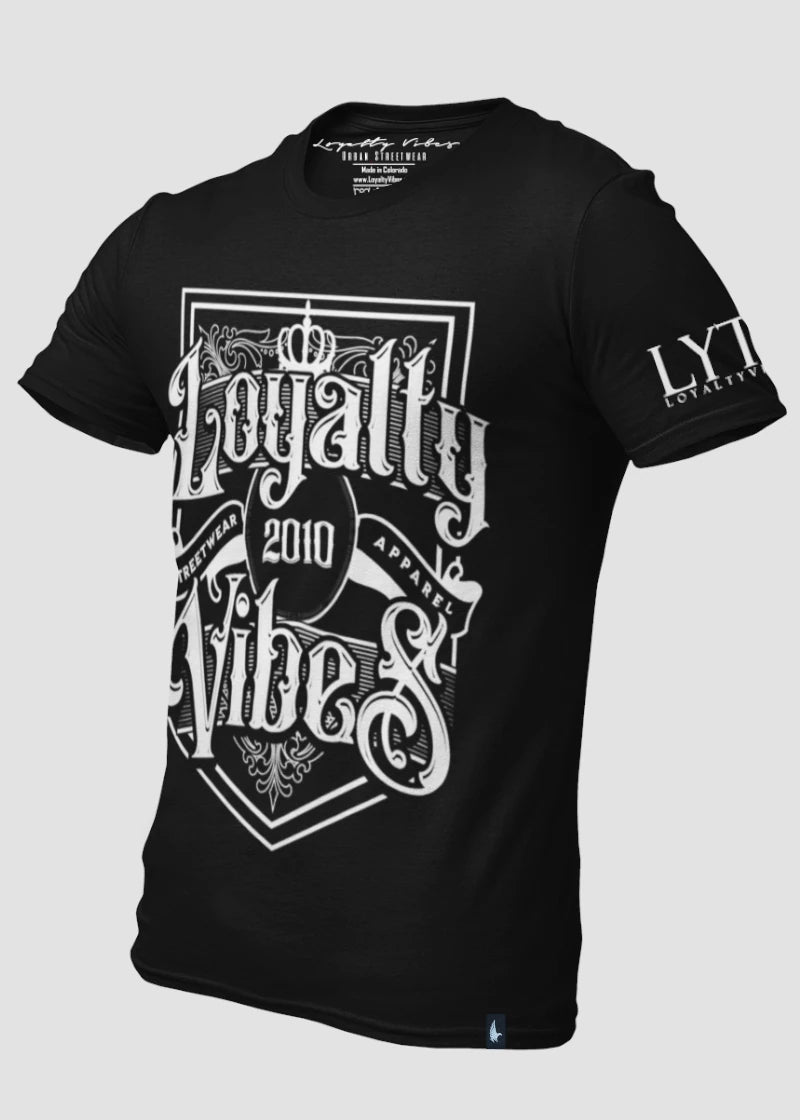 Loyalty Vibes Royalty T-Shirt Black Loyalty Vibes