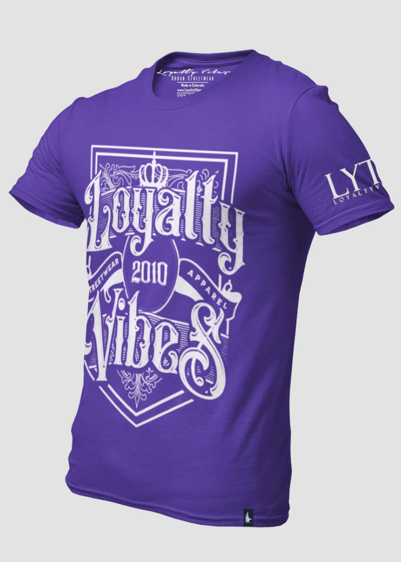Loyalty Vibes Royalty T-Shirt Purple Loyalty Vibes