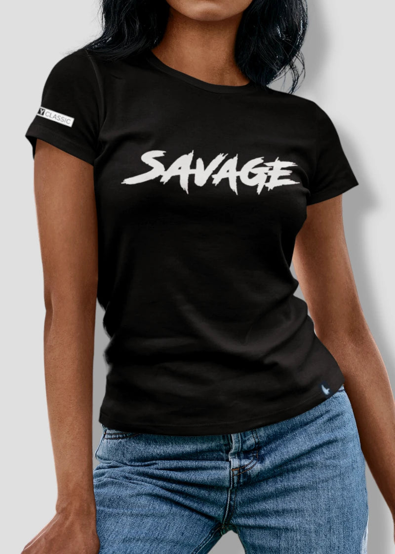 Loyalty Vibes Loyalty Vibes Savage Tee Black