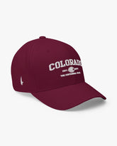 Sportswear Colorado Fitted Hat Maroon - Loyalty Vibes