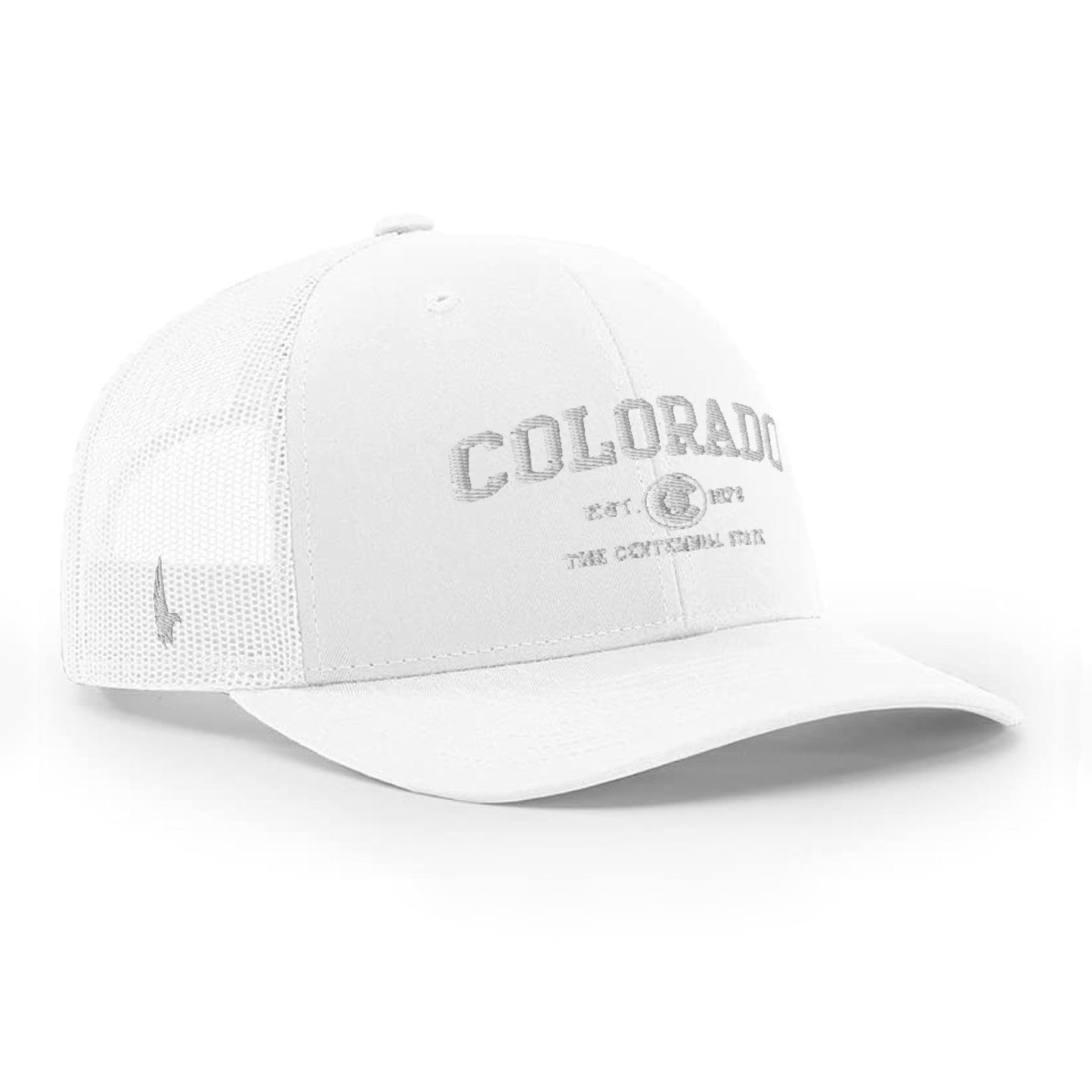 Loyalty Vibes Sportswear Colorado Trucker Hat White Out OS Loyalty Vibes