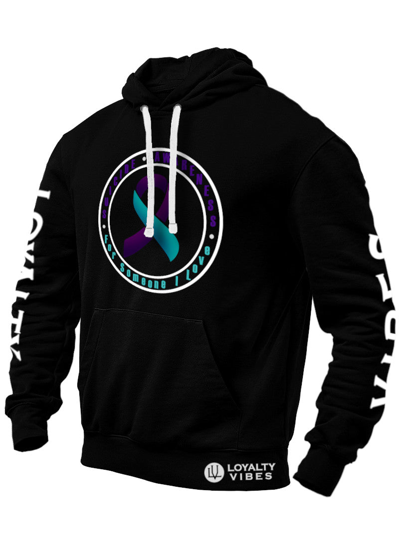 Loyalty Vibes Loyalty Vibes Suicide Awareness Prevention Graphic Hoodie Black