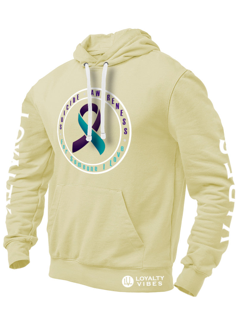 Loyalty Vibes Loyalty Vibes Suicide Awareness Prevention Graphic Hoodie Sandstone