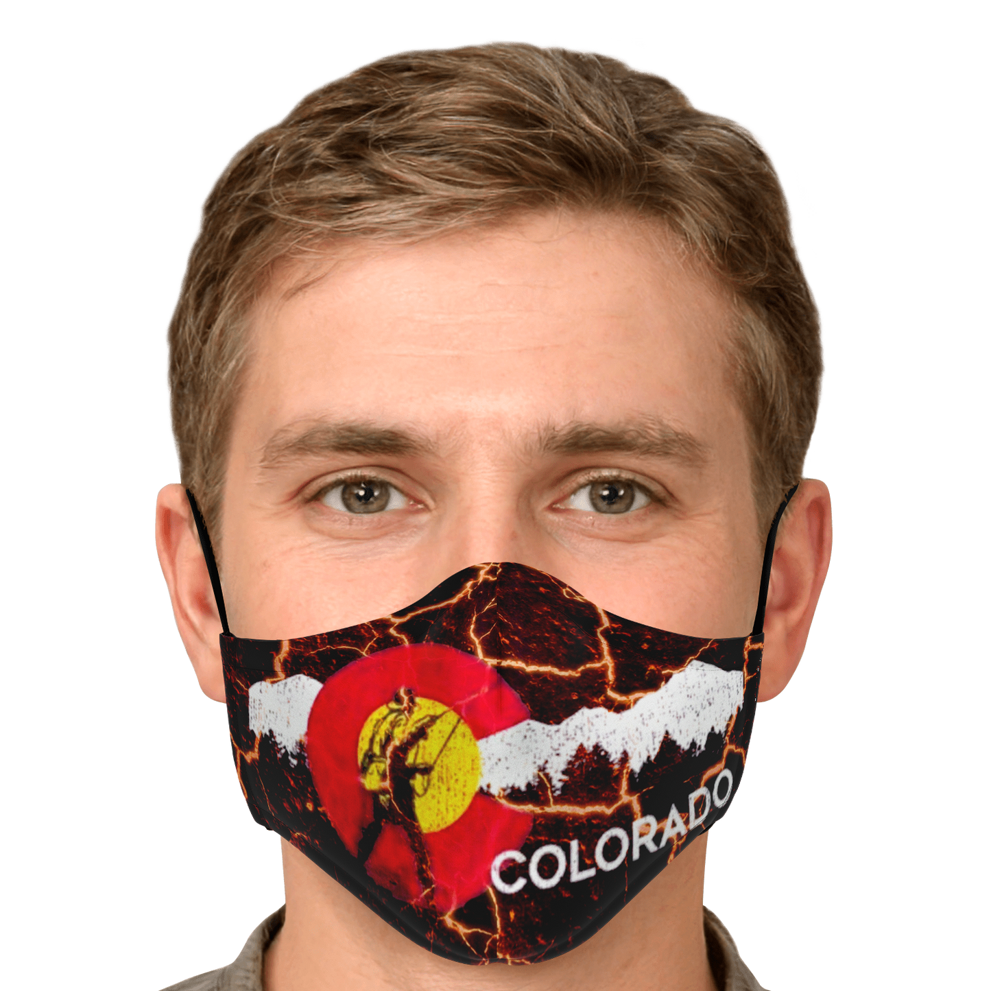 Underground Colorado Face Mask - Loyalty Vibes