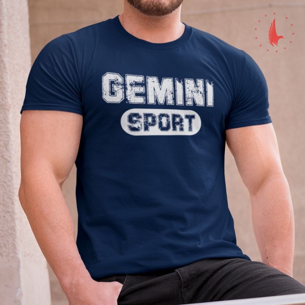 Loyalty Vibes Classic Gemini Sport T-Shirt navy Loyalty Vibes