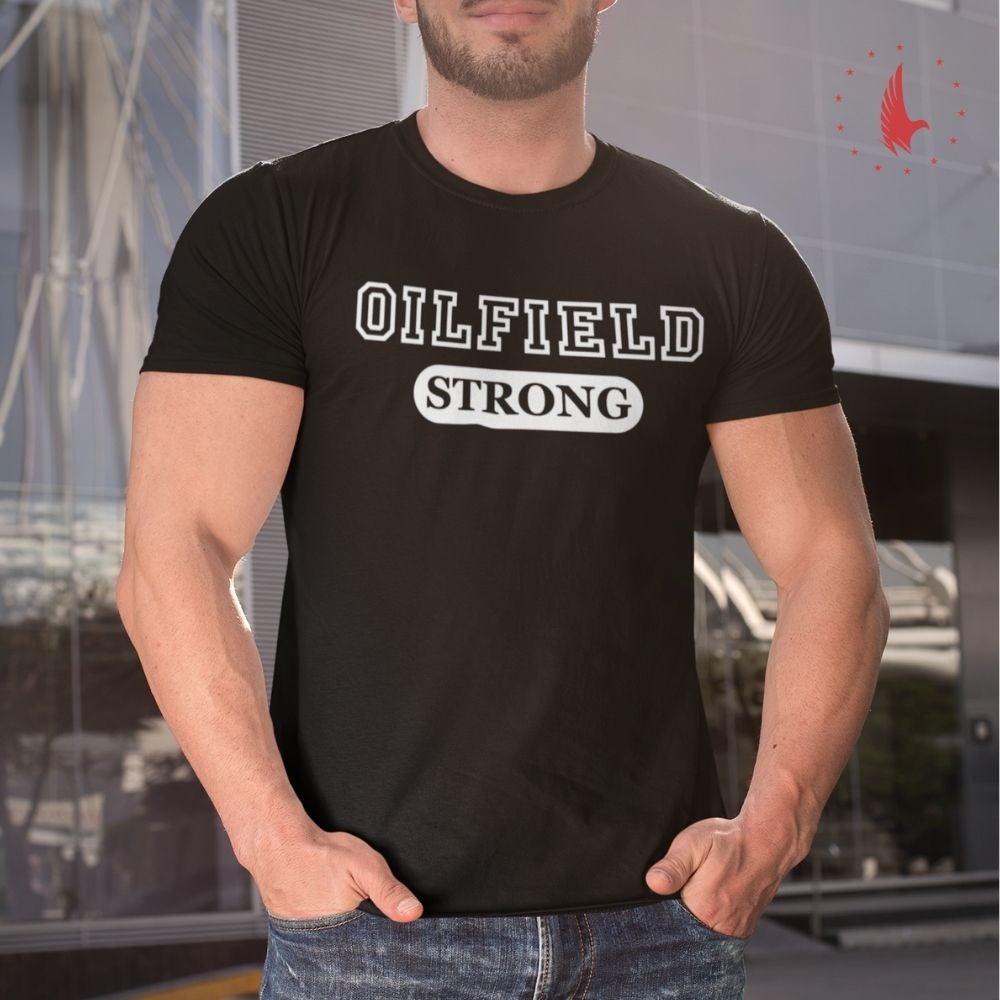 Loyalty Vibes Loyalty Vibes Classic Oilfield Strong T-Shirt black