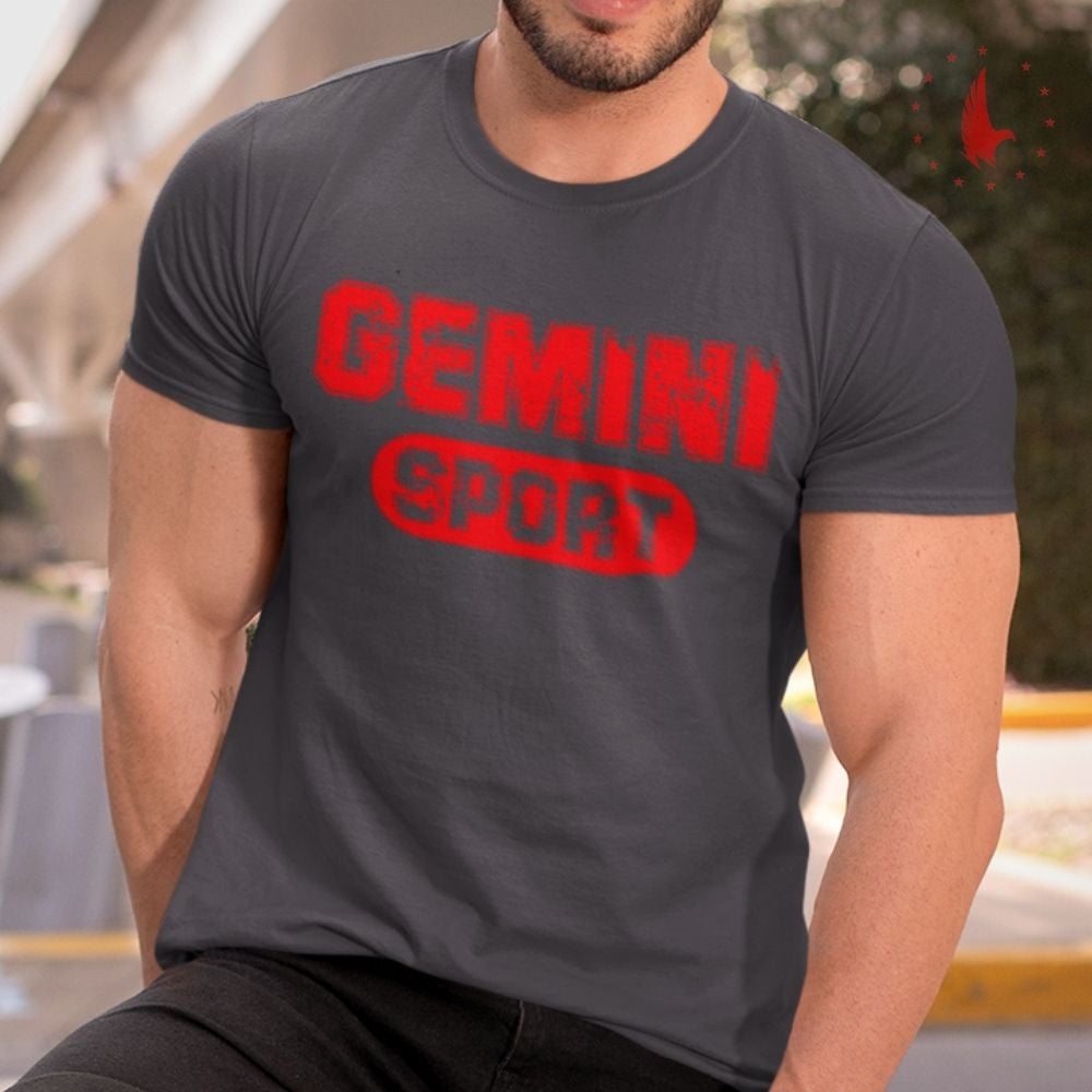 Loyalty Vibes Gemini Sport T-Shirt heather black Loyalty Vibes