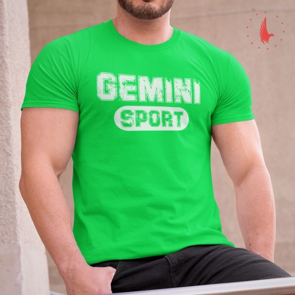 Loyalty Vibes Classic Gemini Sport T-Shirt bright green Loyalty Vibes