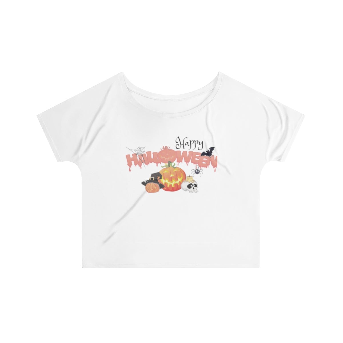 Women's Halloween Top Off The Shoulder Tee - Loyalty Vibes