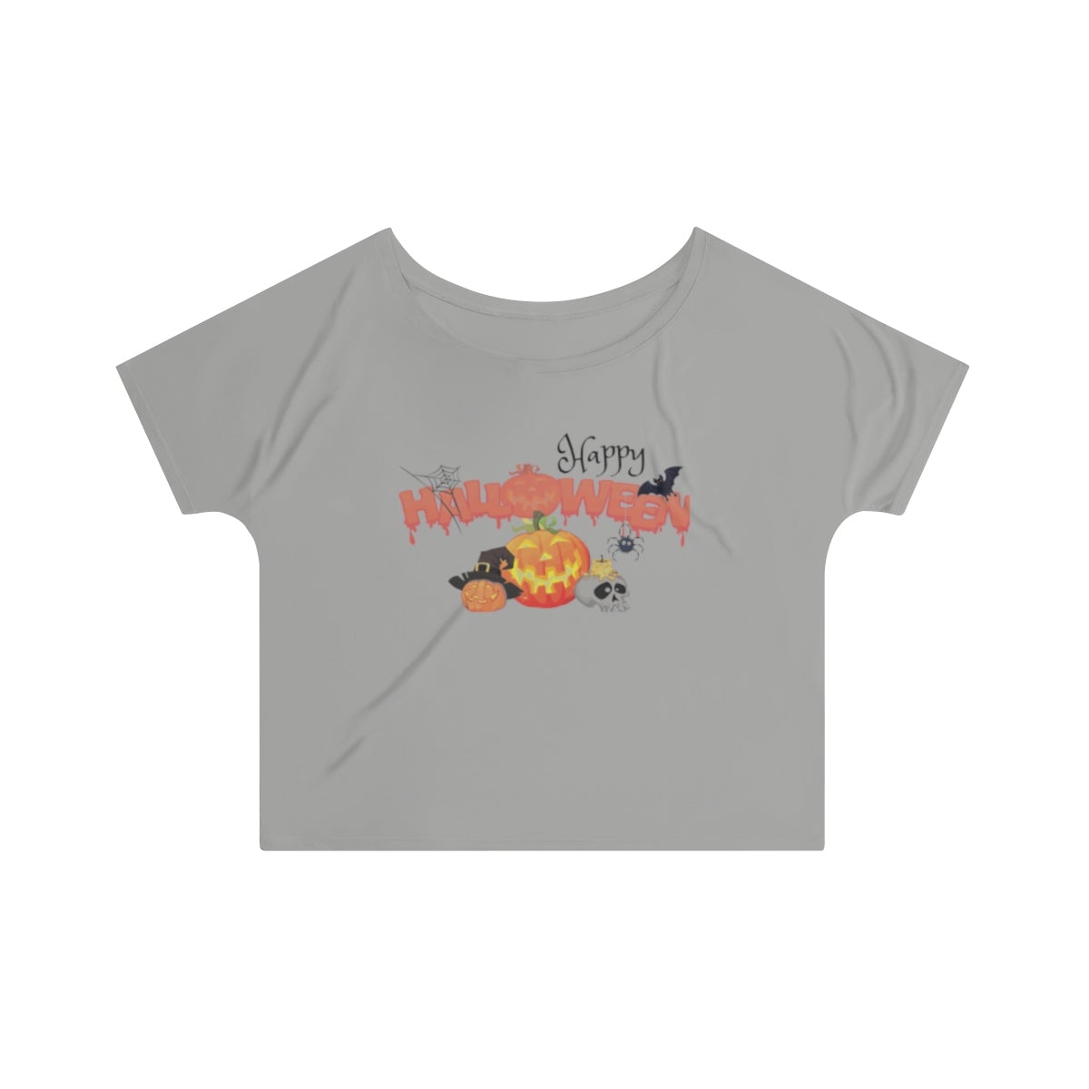 Women's Halloween Top Off The Shoulder Tee - Loyalty Vibes