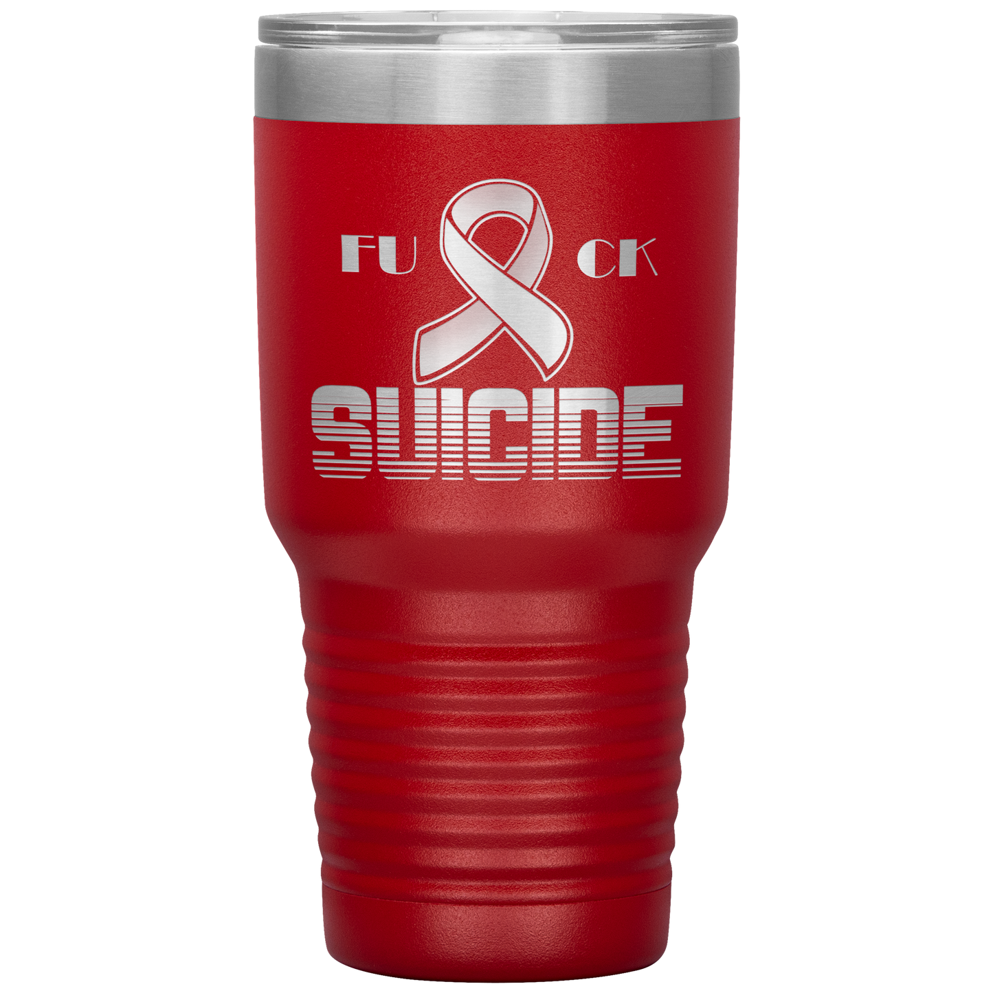Fk Suicide Tumbler Red 30 oz. - Loyalty Vibes