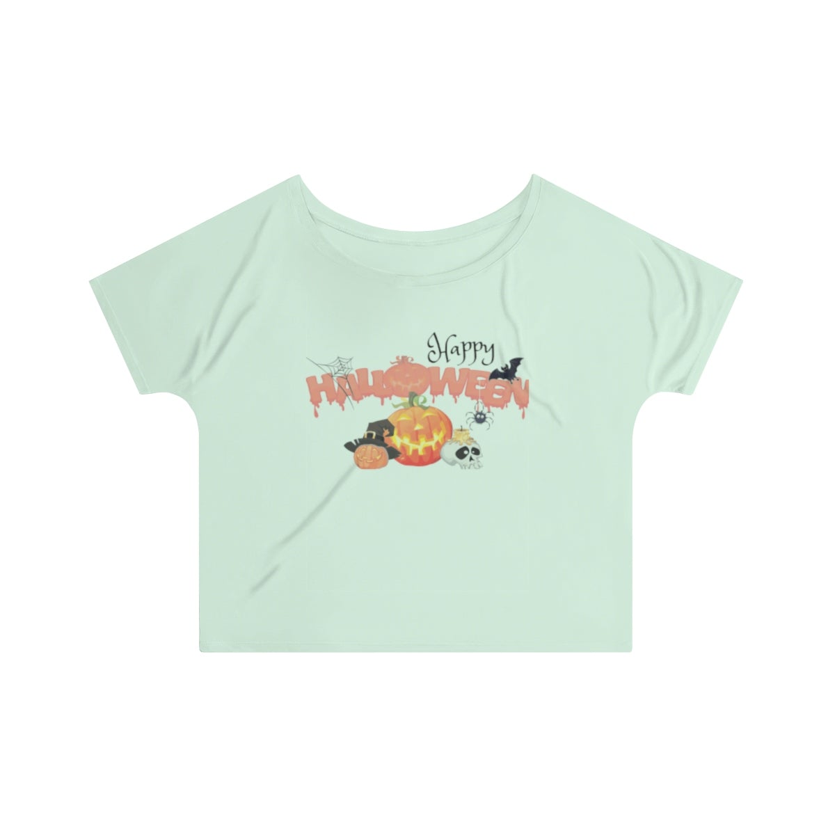 Women's Halloween Top Off The Shoulder Tee - Loyalty Vibes