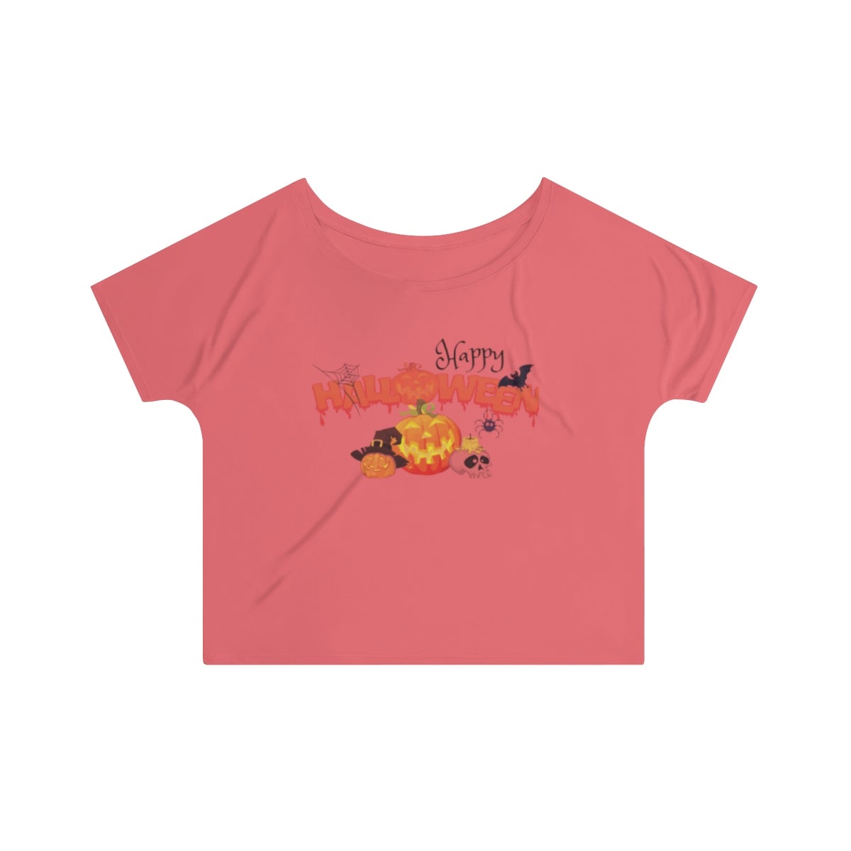 Women's Halloween Top Off The Shoulder Tee - Loyalty Vibes