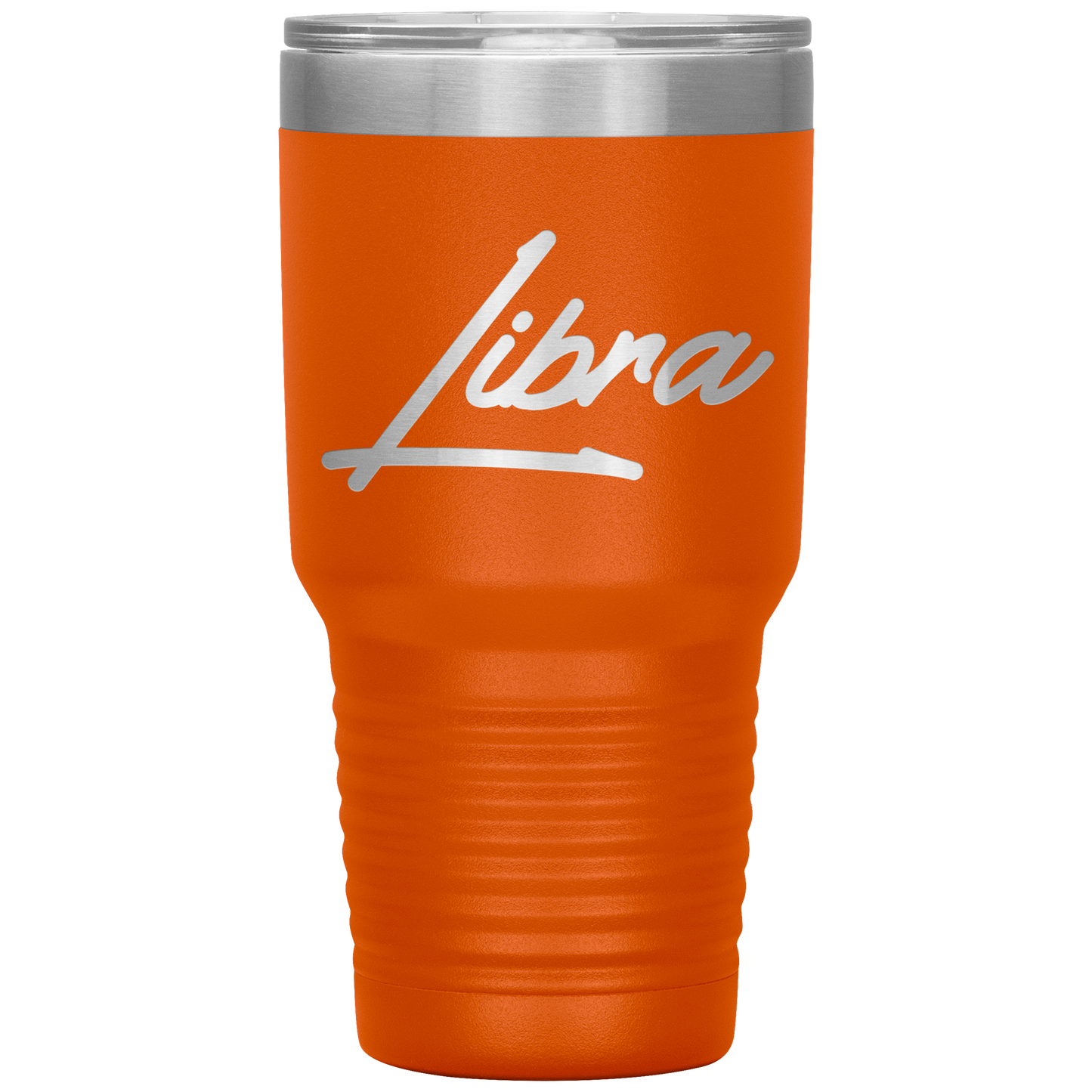 Libra Tumbler Orange - Loyalty Vibes