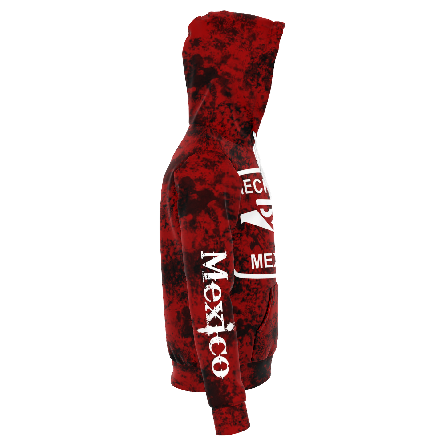 Hecho En Mexico Hoodie - Red - Loyalty Vibes