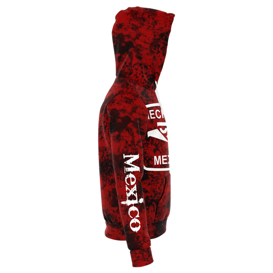 Hecho En Mexico Hoodie - Red Loyalty Vibes