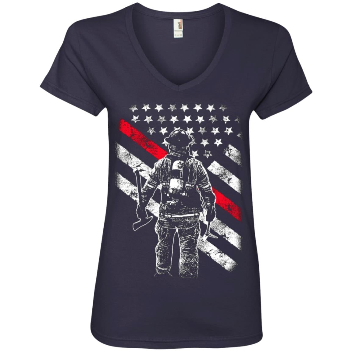 Life Of A Firefighter Navy Loyalty Vibes