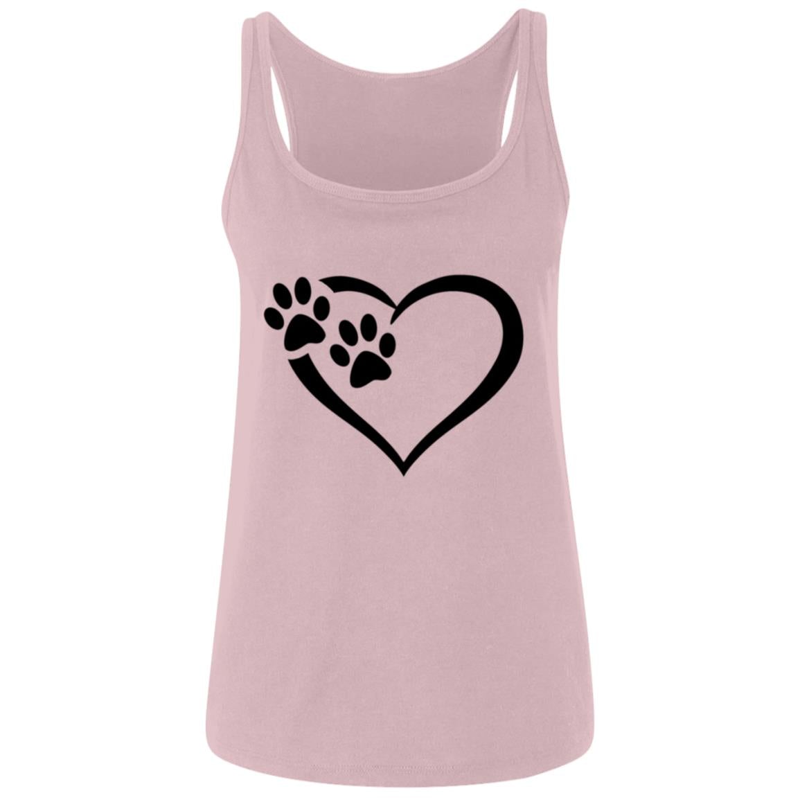 Relaxed Paws of Passion Tank Top Pink Loyalty Vibes