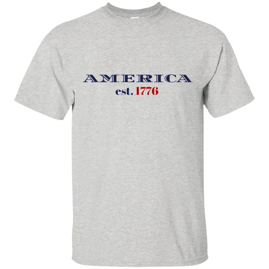 Original America 1776 T-Shirt Silver Loyalty Vibes